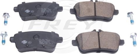 FREY 745519501 - Brake Pad Set, disc brake autospares.lv
