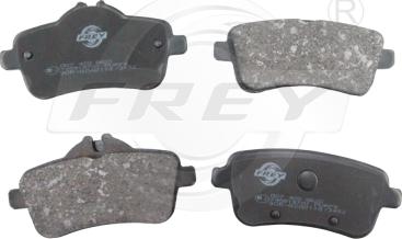 FREY 745519701 - Brake Pad Set, disc brake autospares.lv