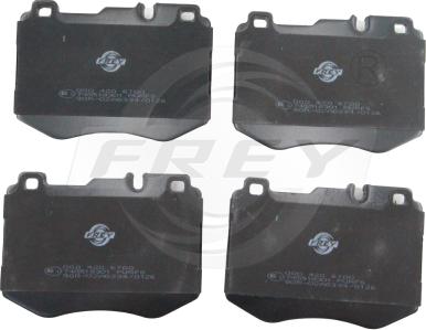 FREY 745518301 - Brake Pad Set, disc brake autospares.lv