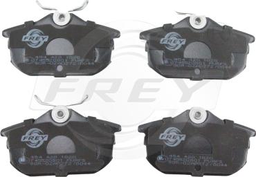 FREY 745520801 - Brake Pad Set, disc brake autospares.lv