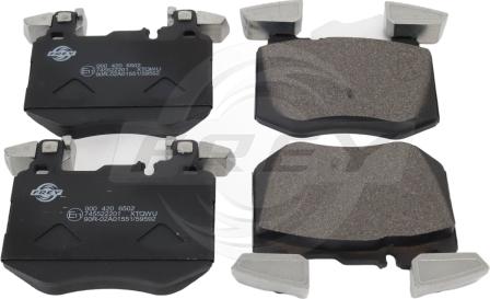 FREY 745522201 - Brake Pad Set, disc brake autospares.lv