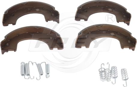 FREY 745602401 - Brake Shoe Set, parking brake autospares.lv