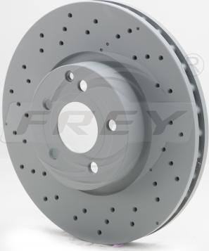 FREY 745232001 - Brake Disc autospares.lv