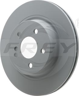 FREY 745232101 - Brake Disc autospares.lv