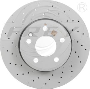 FREY 745222501 - Brake Disc autospares.lv