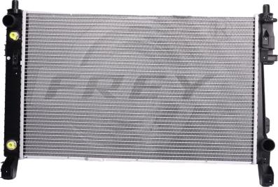 FREY 723823301 - Radiator, engine cooling autospares.lv