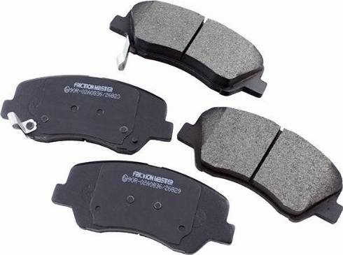 Friction Master MKD1593 - Brake Pad Set, disc brake autospares.lv