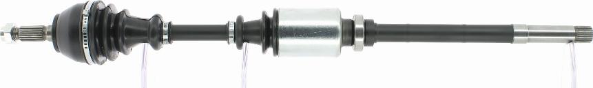 Friesen FDS1058 - Drive Shaft autospares.lv