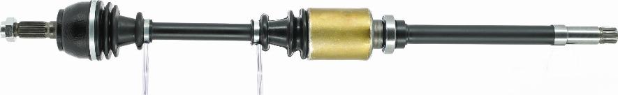 Friesen FDS1131 - Drive Shaft autospares.lv