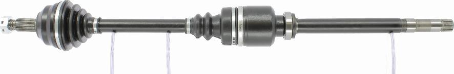 Friesen FDS1357 - Drive Shaft autospares.lv