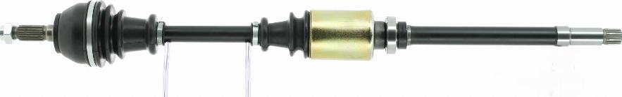 Friesen FDS1318 - Drive Shaft autospares.lv