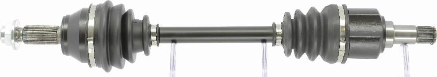 Friesen FDS2059 - Drive Shaft autospares.lv