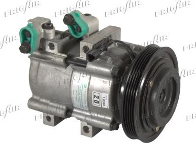 Frigair 920.60753 - Compressor, air conditioning autospares.lv