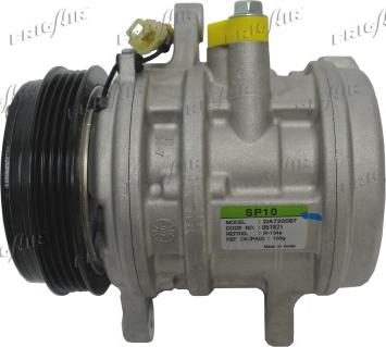 Frigair 920.80012 - Compressor, air conditioning autospares.lv