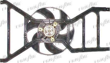 Frigair 0509.0606 - Fan, radiator autospares.lv