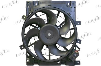 Frigair 0507.2013 - Fan, radiator autospares.lv