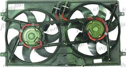 Frigair 0510.2007 - Fan, radiator autospares.lv