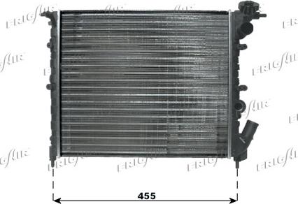 Frigair 0109.3052 - Radiator, engine cooling autospares.lv