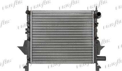 Frigair 0109.3075 - Radiator, engine cooling autospares.lv