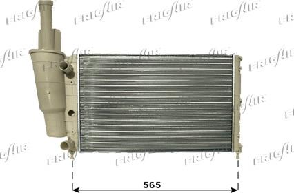 Frigair 0104.3002 - Radiator, engine cooling autospares.lv