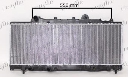 Frigair 0104.3017 - Radiator, engine cooling autospares.lv