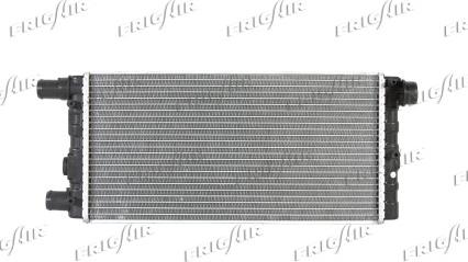 Frigair 0104.2291 - Radiator, engine cooling autospares.lv