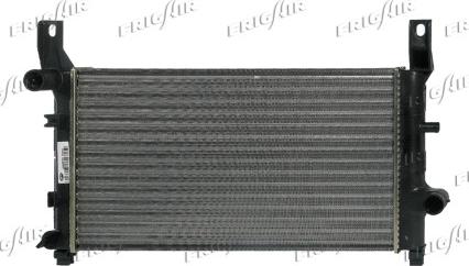 Frigair 0105.2030 - Radiator, engine cooling autospares.lv