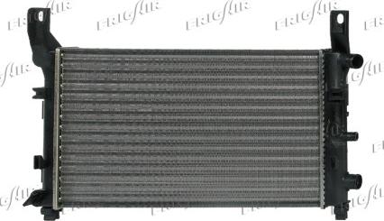 Frigair 0105.2029 - Radiator, engine cooling autospares.lv