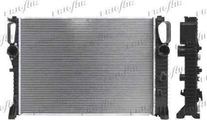 Frigair 0106.3098 - Radiator, engine cooling autospares.lv