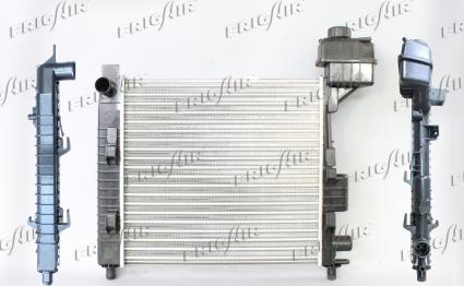 Frigair 0106.3008 - Radiator, engine cooling autospares.lv