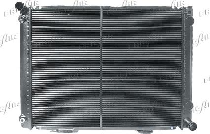 Frigair 0106.2096 - Radiator, engine cooling autospares.lv