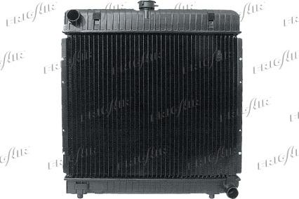 Frigair 0106.2090 - Radiator, engine cooling autospares.lv