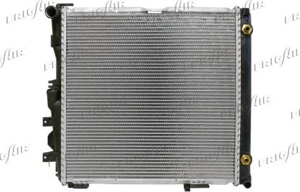 Frigair 0106.2068 - Radiator, engine cooling autospares.lv