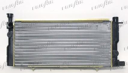 Frigair 0108.1010 - Radiator, engine cooling autospares.lv