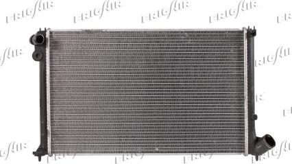 Frigair 0108.3040 - Radiator, engine cooling autospares.lv