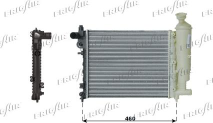 Frigair 0108.3048 - Radiator, engine cooling autospares.lv