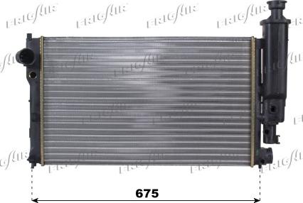 Frigair 0108.3061 - Radiator, engine cooling autospares.lv