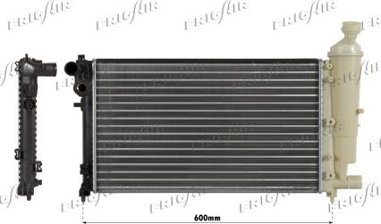 Frigair 0108.3079 - Radiator, engine cooling autospares.lv