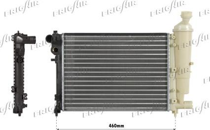 Frigair 0108.3078 - Radiator, engine cooling autospares.lv