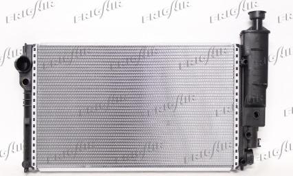 Frigair 0108.3362 - Radiator, engine cooling autospares.lv