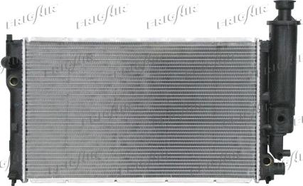 Frigair 0108.2054 - Radiator, engine cooling autospares.lv