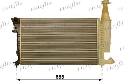 Frigair 0103.3094 - Radiator, engine cooling autospares.lv