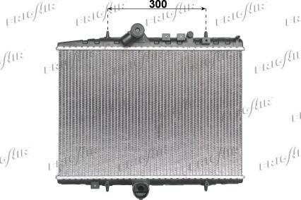 Frigair 0103.3081 - Radiator, engine cooling autospares.lv