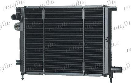 Frigair 0103.2029 - Radiator, engine cooling autospares.lv