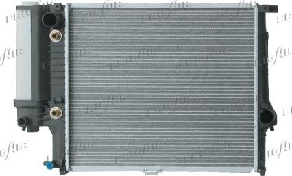 Frigair 0102.3005 - Radiator, engine cooling autospares.lv