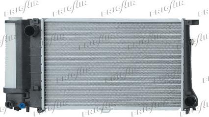 Frigair 0102.3072 - Radiator, engine cooling autospares.lv