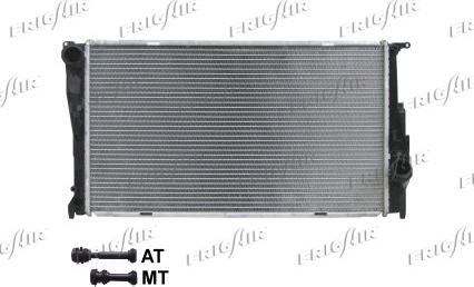 Frigair 0102.3127 - Radiator, engine cooling autospares.lv