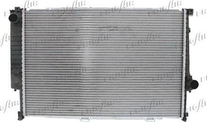 Frigair 0102.2079 - Radiator, engine cooling autospares.lv