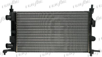 Frigair 0107.3065 - Radiator, engine cooling autospares.lv