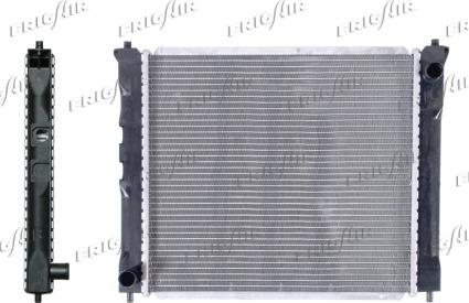 Frigair 0119.2003 - Radiator, engine cooling autospares.lv